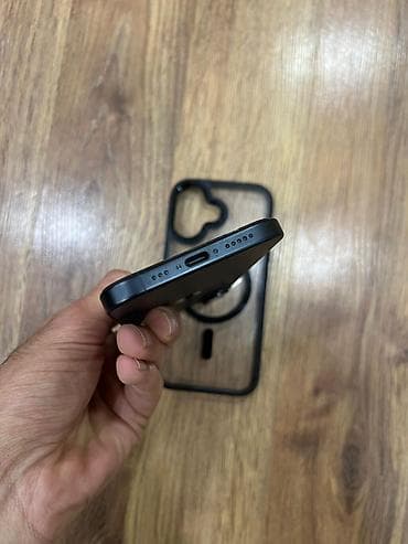 xiaomi mix flip: IPhone 16, 128 GB, Qara, Zəmanət, Simsiz şarj, Face ID — 4