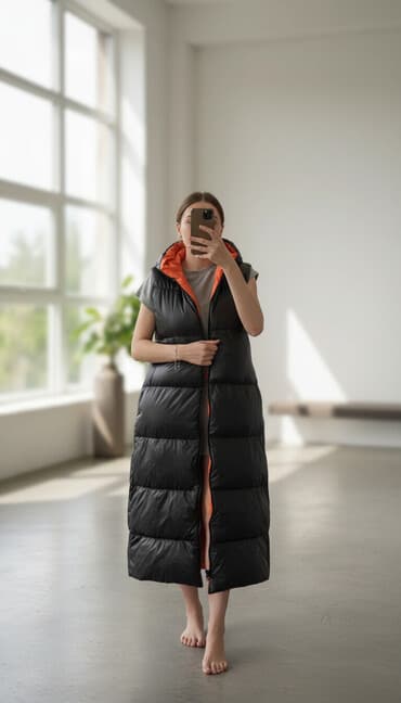 Жилеты, безрукавки: Balonka 3 defe geyinilib m l razmerler geyine biler hecbir yerinde — 1