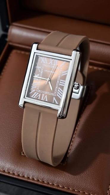 ereb qizili probu: Qol saatı, Emporio Armani, rəng - Göy — 3