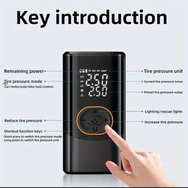 автомобильные газонаполнительные компрессорные станции: Daim yanınızda daşıya biləcəyiniz simsiz hava kompressoru – avtomobil — 2