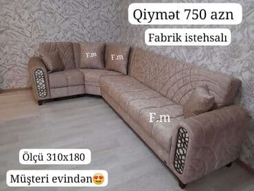 daroska qiymeti: Künc divan, Yeni, Açılan, Bazalı, Parça, Şəhərdaxili pulsuz çatdırılma — 1