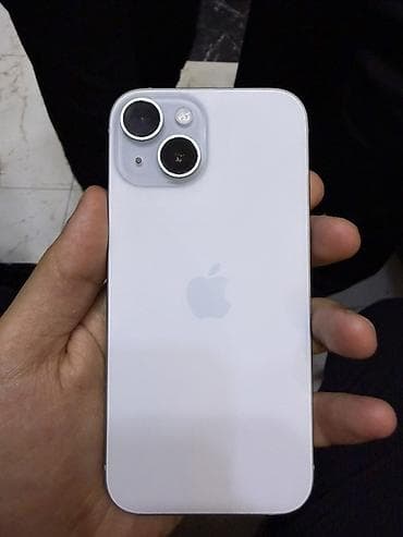 IPhone 15, 128 GB, Starlight, Barmaq izi, Face ID