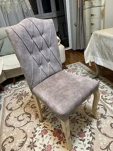 Qonaq otağı üçün, İşlənmiş, Qatlanmayan, Stul