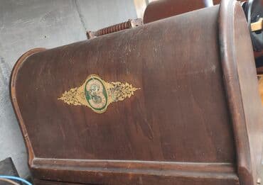 Велосипеды: Antik tikiş maşını – mexaniki, əl fırlatmalı model - Korpus: massiv — 5