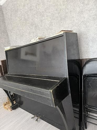 gitara akustik: Upright piano – “Кубань” markalı - Korpus: qara rəngli klassik — 4