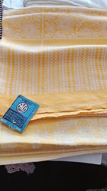 süfreler: Mətbəx və süfrə üçün dəst parça məhsulları - Material: kətan/paxta — 2