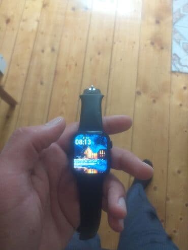 sirqa sekilleri: İşlənmiş, Smart saat, Apple, rəng - Qara — 2