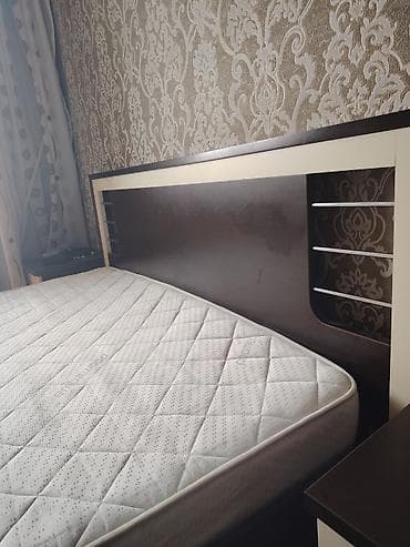 İkinəfərlik çarpayı, Bazasız, Matras ilə, Siyirməsiz