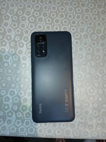 батарея на телефон fly bl6425: Redmi Note 11S, 128 GB, rəng - Göy, İki sim kartlı, Barmaq izi — 1