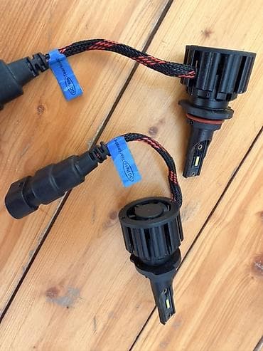 hyundai accent 2007 ehtiyat hisseleri: LED avtomobil fara lampaları dəsti (2 ədəd) - Tip: LED başlıq — 2