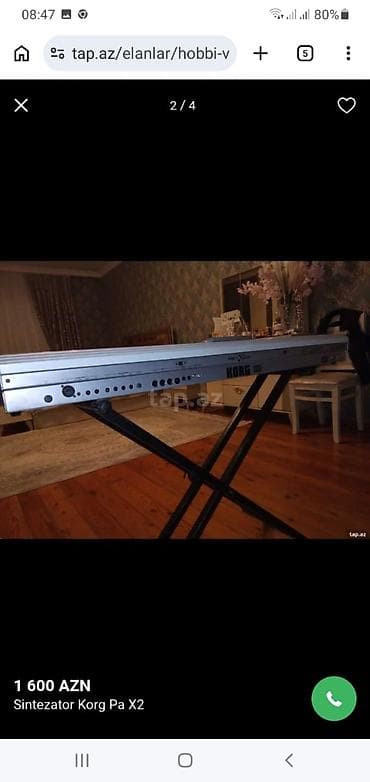 İdman və istirahət: Sintezator, Korg — 2