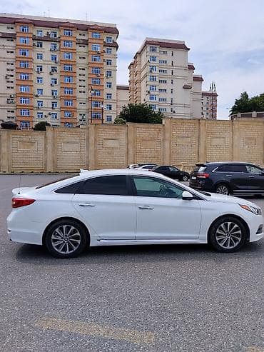 265 75 16: Hyundai Sonata Sport – ağ rəngli, zərif və komfortlu sedan.masnin 2015 — 5