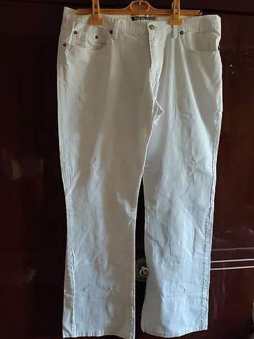 klasik şalvar: Kişi şalvarları – 100% pambıq, klassik chinos stili - Material: 100% — 9