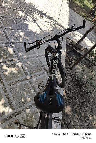 islenmis velosiped aliram: Dağ/şosse tipli velosiped - Rəng: qara, ağ loqotiplərlə - Çərçivə — 4