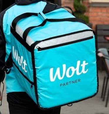 Wolt çatdırılma çantası – böyük həcmli, izotermal daşıma üçün