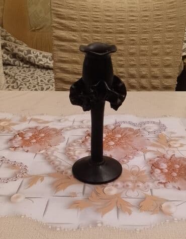 islenmis samavar: Səliqəli İşlənmiş Qədimi Köhnənin Dekorativ Bəzəkli Gül Formalı Qara — 1