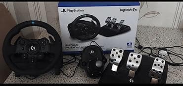 logitech dfgt: Logitech G923 TrueForce Sükan Seti (PlayStation üçün) Tecili satilir — 4