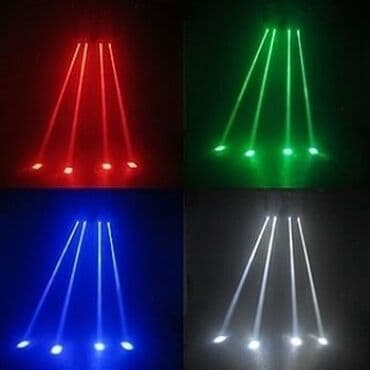 led isıqlar: Led Beam Mouving Head 4X10W RGBW. Açar söz: Led,İşıq, Led işıq — 3