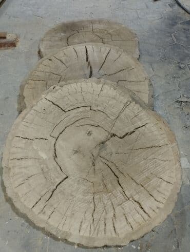 бумага для цветов: Palıd gövdəsindən kəsilmiş dairəvi şləflər (dilimlər) Bir ədədi 30m — 1