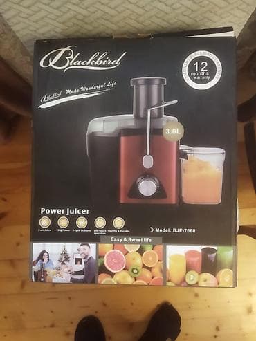 Blackbird Power Juicer – Model: BJE-7668 - Güclü şirəçəkən - 3.0 L