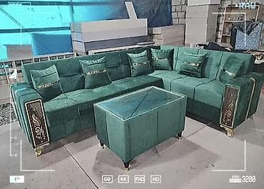 divan sifarişi: Künc divan, Qonaq otağı üçün, Açılan — 1