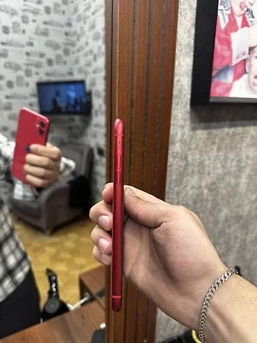 redimin: IPhone 11, Qırmızı, Face ID — 6