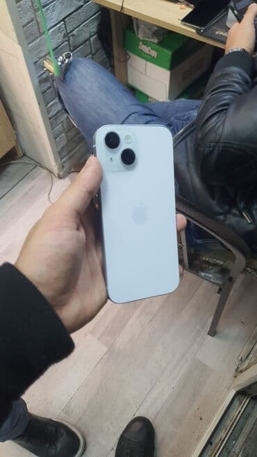 Mətbəx texnikası: IPhone 15, 128 GB, Ağ, Simsiz şarj — 1