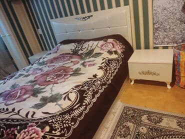 söküntü dik: Qonaq otağı üçün, İşlənmiş, Açılmayan, Dördbucaq masa, 6 stul — 6