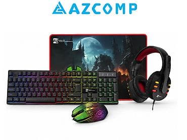 oyun rul seti: Salam💰 Qiymət: 50₼ 🎮 R8 2025 Gaming Aksesuar Dəsti (4-ü 1-də) Gaming — 1