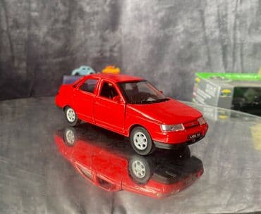 metbex tavan modelleri: Коллекционная модель Lada VAZ 110 Red 1998 Welly Scale 1:34 Art. — 9