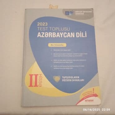 Azərbaycan dili 11-ci sinif, 2023 il, Ünvandan götürmə
