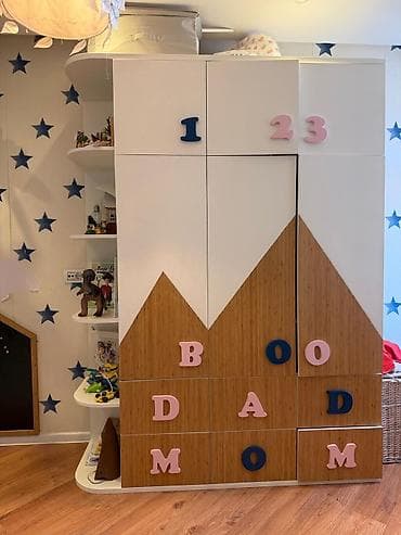 mebel materialı: FiraUşaq otağı üçün dolab 240x180x55 ölçüdə, İdeal vəziyyətdə — 1