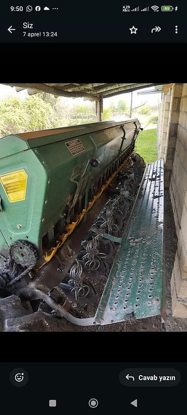 traktor 82: Tarmaköz taxıl səpən aqreqat - Traktor qoşqusu üçün mexaniki taxıl — 2