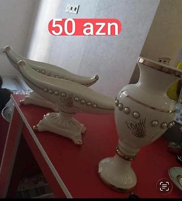 Vaza dəsti, Keramika