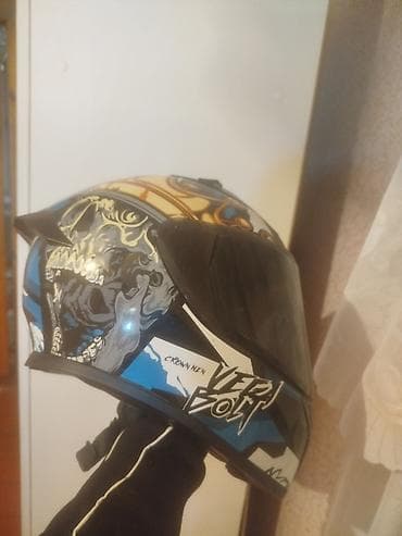 motosikle: Vega “Bolt” motosiklet dəbilqəsi - Tam üzlü (full-face) model - Rəng — 1