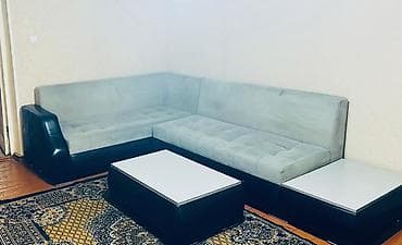 stull: Künc divan dəsti - L şəklində künc divan: yumşaq, rahat oturacaq və — 1