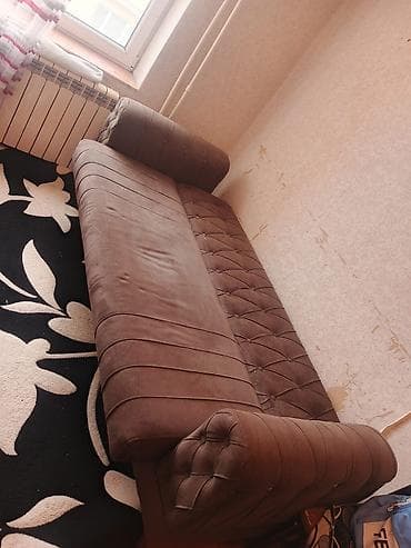 Divanlar: Divan, Açılan, Bazalı, Vеlur parça, Çatdırılma yoxdur — 1