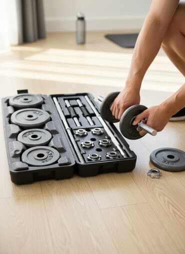 бу гантели в бишкеке: Штанга, Вес: 50 кг, Б/у — 1