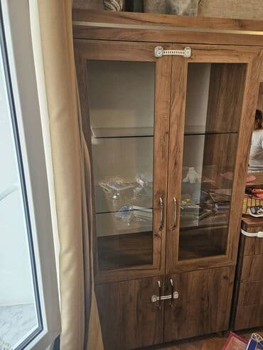 вешалка стойка для одежды напольная в икеа: Стеклянная витрина-шкаф, Новый — 4