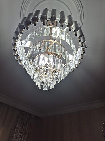 qəd: Çılçıraq, 10 və daha çox lampa, Metal — 2