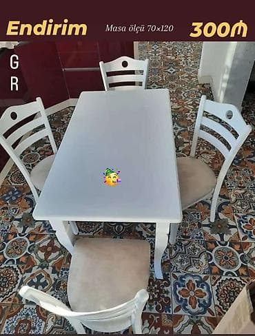 Masa və oturacaq dəstləri