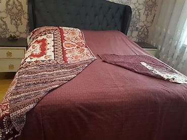 Yataq üçün İşlənmiş Yataq örtüyü