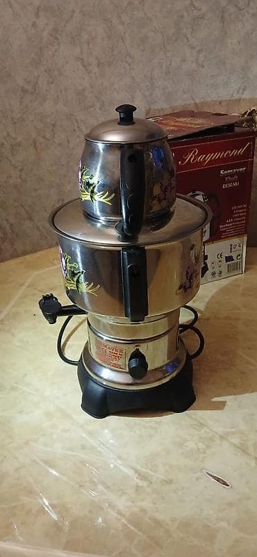 samovar satilir: Raymond “Semaver Klasik Desenli” Elektrik çay dəmləyən samovar - Güc — 3
