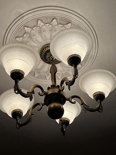lust: Çılçıraq, 5 lampa, Metal — 1