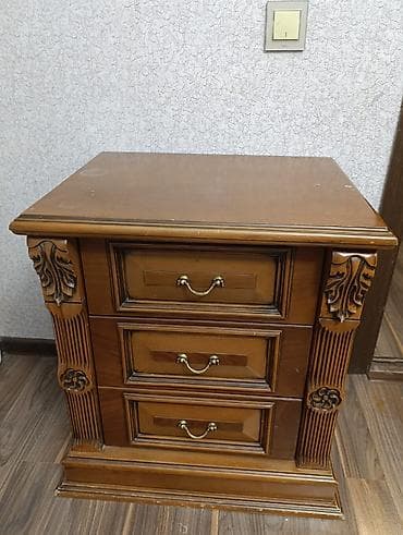 tumbuckalar: İkinəfərlik çarpayı, Dolab, Komod, 2 tumba, Belarusiya, İşlənmiş — 4