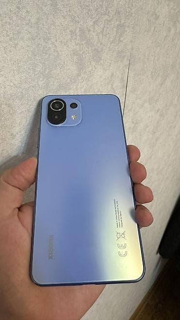 xiaomi mi 10 satilir: Xiaomi Mi 11 Lite, 128 GB, rəng - Göy, 
 İki sim kartlı — 2