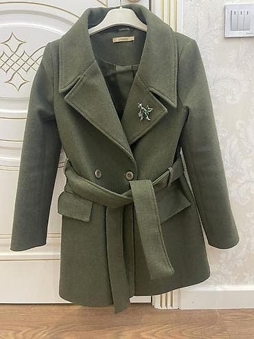 Palto, S, rəng - Yaşıl lalafo.az -da Palto, S, rəng - Yaşıl