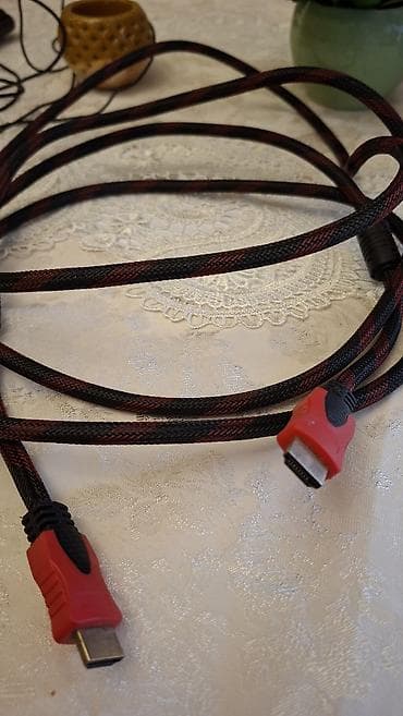 HDMI kabel - Qoşulma: HDMI-a HDMI (standart Type-A uclar) - Tətbiq