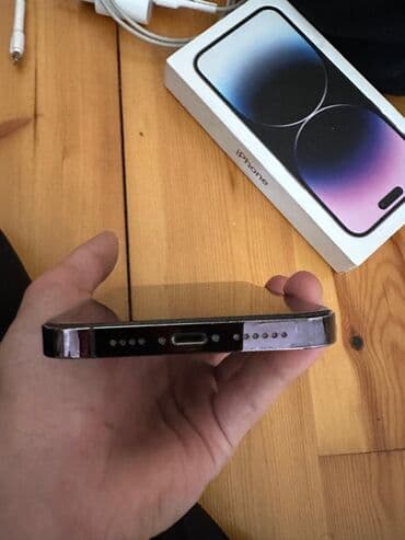 ikinci el 16 pro max: IPhone 14 Pro Max, 128 GB, Deep Purple, Face ID — 10