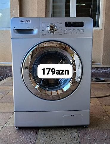 Hauser paltaryuyan maşın - Yük tutumu: 6.0 kq - Ön yükləməli, iri